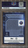 2022-23 Lionel Messi Topps Chrome UCC SPECIMEN BLUE WAVE REFRACTOR 14/75 PSA 10 Paris Saint-Germain #S10 5282