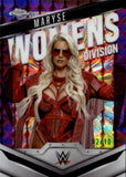 2025 Mayse Topps Chrome WWE PURPLE GEOMETRIC REFRACTOR WOMENS DIVISION 02/10 #WD-MAR WWE Legend