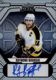 2025 Raymond Bourque Leaf Metal Legends Hockey HOLO SILVER AUTO 03/10 AUTOGRAPH #BA-RB1 Boston Bruins HOF