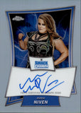 2025 Piper Niven Topps Chrome BLUE BRAND REFRACTOR AUTO 130/175 AUTOGRAPH #BBA-PIP Friday Night Smackdown