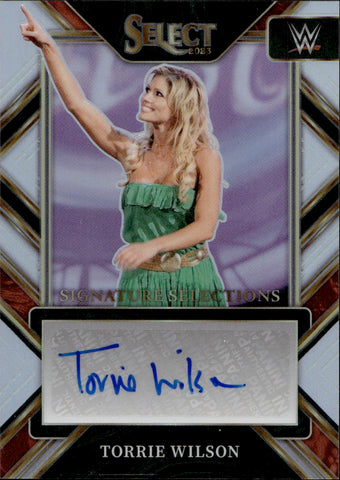 2023 Torrie Wilson Panini Select SIGNATURE SELECTIONS AUTO AUTOGRAPH #SL-TWL WWE Legend