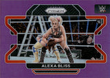 2022 Alexa Bliss Panini Prizm WWE PURPLE 102/149 #37 Monday Night Raw
