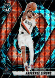 2024-25 Anfernee Simons Panini Mosaic GENESIS SP #39 Portland Trail Blazers