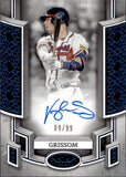 2024 Vaughn Grissom Topps Tier One BLUE BRK OUT AUTO 09/99 AUTOGRAPH #BOA-VG Atlanta Braves