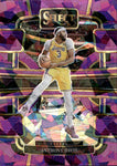 2023-24 Anthony Davis Panini Select PURPLE CRACKED ICE 93/99 CONCOURSE LEVEL #20 Los Angeles Lakers