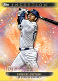 2024 Shohei Ohtani Topps Inception YELLOW 112/199 #73 Anaheim Angels