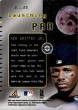 1998 Ken Griffey Jr. Pinnacle PERFORMERS LAUNCHING PAD Seattle Mariners #2
