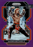 2022 Shawn Michaels Panini Prizm WWE PURPLE 115/149 #199 WWE HOF