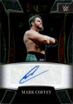 2022 Mark Coffey Panini Select WWE ROOKIE SIGNATURE SELECTIONS AUTO AUTOGRAPH RC #SN-MCF NXT