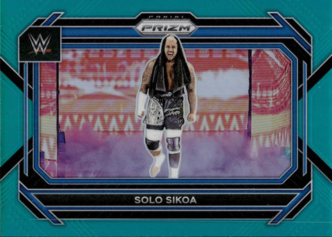 2023 Solo Sikoa Panini Prizm WWE TEAL 09/49 #16 Friday Night Smackdown