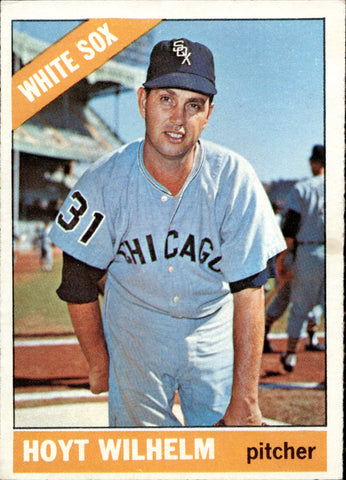 1966 Hoyt Wilhelm Topps #510 Chicago White Sox BV $80 2