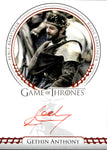 2022 Gethin Anthony as Renly Baratheon Rittenhouse Game of Thrones Volume 2 RED INK AUTO AUTOGRAPH #_GEAN 2