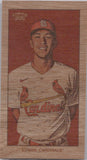 2023 Tommy Edman Topps 206 HIGH SERIES WOOD STOCK MINI SP St. Louis Cardinals