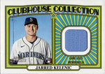 2021 Jarred Kelenic Topps Heritage High Number ROOKIE CLUBHOUSE COLLECTION JERSEY RELIC RC #CC-JK Seattle Mariners