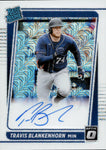 2021 Travis Blankenhorn Donruss Optic WHITE MOJO RATED ROOKIE AUTO 62/99 AUTOGRAPH RC #RRS-TB Minnesota Twins