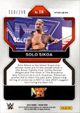 2022 Solo Sikoa Panini Prizm WWE ROOKIE RED 113/299 RC #114 NXT