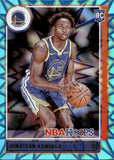 2021-22 Jonathan Kuminga Panini NBA Hoops TEAL EXPLOSION ROOKIE RC #219 Golden State Warriors 2