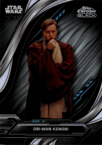 2024 Obi-Wan Kenobi Topps Chrome Black REFRACTOR 41/199 #6