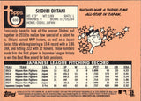 2018 Shohei Ohtani Topps Heritage ROOKIE Los Angeles Angels #600