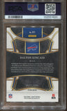 2023 Dalton Kincaid Panini Select BLUE DISCO PRIZM ROOKIE PSA 10 17/25 Buffalo Bills #411 1600