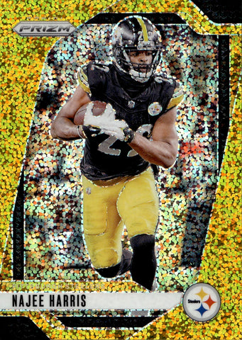 2024 Najee Harris Panini Prizm GOLD SPARKLE 18/24 Pittsburgh Steelers #241