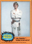 1977 Luke Skywalker Topps Star Wars #270 BV $50