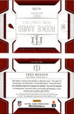 2024 Trey Benson Panini National Treasures ROOKIE JUMBO PRIME SIGNATURES PATCH AUTO 42/99 AUTOGRAPH RELIC BOOKLET #RJPS-TBN Arizona Cardinals