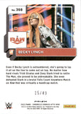 2023 Becky Lynch Panini Chronicles DONRUSS OPTIC PURPLE 15/49 #368 Monday Night Raw
