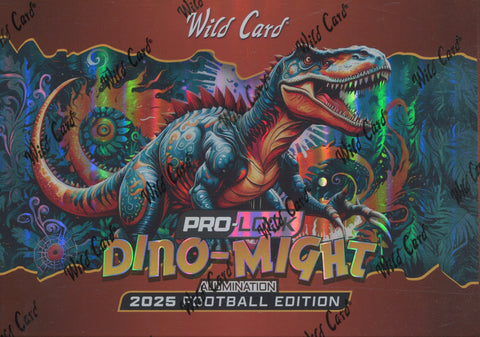 2025 Wild Card Dino-Mite Pro-Look Football Hobby, Box