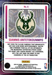 2022-23 Giannis Antetokounmpo Donruss Elite DIMENSIONS #6 Milwaukee Bucks