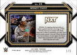 2023 Wendy Choo Panini Prizm WWE GOLD SHIMMER FOTL 1/5 #23 NXT