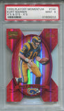 1999 Kurt Warner Playoff Momentum DIE CUT X'S & O'S ROOKIE 211/300 RC PSA 9 #144 St. Louis Rams 9312