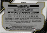 2021 Bobby Dalbec Topps Triple Threads ROOKIE AND FUTURE PHENOM TRIPLE JERSEY AUTO 34/99 AUTOGRAPH RELIC #RFPAR-BD Boston Red Sox