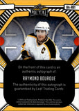 2025 Raymond Bourque Leaf Metal Legends Hockey HOLO SILVER AUTO 03/10 AUTOGRAPH #BA-RB1 Boston Bruins HOF