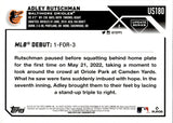 2023 Adley Rutschman Topps Update SP ROOKIE JACK O'LANTERN RC #US180 Baltimore Orioles