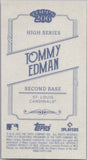 2023 Tommy Edman Topps 206 HIGH SERIES WOOD STOCK MINI SP St. Louis Cardinals