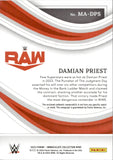 2023 Damian Priest Panini Immaculate WWE GOLD SHIRT AUTO 07/10 AUTOGRAPH RELIC #MA-DPS Monday Night Raw