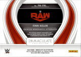2023 Finn Balor Panini Immaculate PREMIUM JUMBO SHIRT AUTO 77/99 AUTOGRAPH RELIC #PM-FBL Monday Night Raw