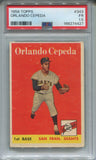 1958 Orlando Cepeda Topps ROOKIE RC PSA 1.5 #343 San Francisco Giants HOF 4427