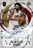 2025-26 Jarrett Allen Topps Motif ACRYLIC DRIP AUTO 18/99 AUTOGRAPH ADA-JA Cleveland Cavaliers
