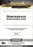 2023 Mark Chmura Topps Composite Resurgence GREEN SURGE AUTO 160/175 Green Bay Packers #RA-MC