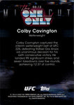2025 Colby Covington Topps Midnight DUSK THE ONE AND ONLY 69/75 #OO-12