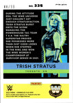 2022 Trish Stratus Panini Chronicles FLUX BLUE 44/99 #335 WWE Legend