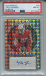 2023 Trey McBride Panini Mosaic SCRIPTS AUTO AUTOGRAPH PSA 8 #S5 Arizona Cardinals 9095