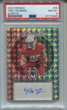 2023 Trey McBride Panini Mosaic SCRIPTS AUTO AUTOGRAPH PSA 8 #S5 Arizona Cardinals 9095