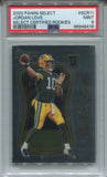 2020 Jordan Love Panini Select CERTIFIED ROOKIE RC PSA 9 #SCR11 Green Bay Packers 8418