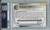 2025 Mitch Jebb Bowman Chrome 1ST BOWMAN PROSPECT ORANGE REPTILIAN REFRACTOR 01/25 PSA 9 #BCP41 Pittsburgh Pirates 7666