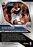 2024-25 Allen Iverson Panini Prizm Fast Brk ORANGE PRIZM 072/125 #291 Philadelphia 76ers HOF