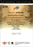 2004 Willis McGahee Flair Autograph Collection BRONZE AUTO 125/175 AUTOGRAPH #AC-WM Buffalo Bills