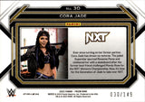 2023 Cora Jade Panini Prizm WWE PURPLE 030/149 #30 NXT